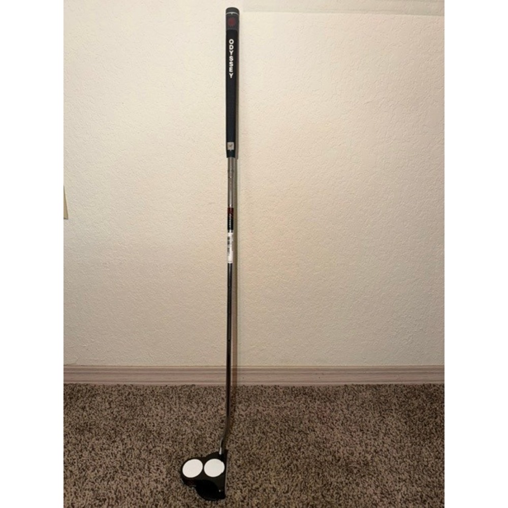 Odyssey Metal-X 2-Ball Putter Black Mallet Right Hand 34 Inch Golf Club